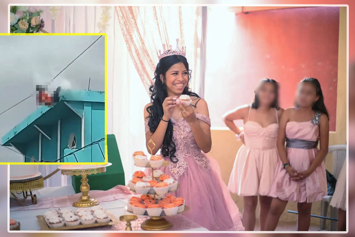 Quinceañera murió electrocutada en Guatemala: Video muestra momento en que resultó decapitada con cable eléctrico (Imágenes fuertes)