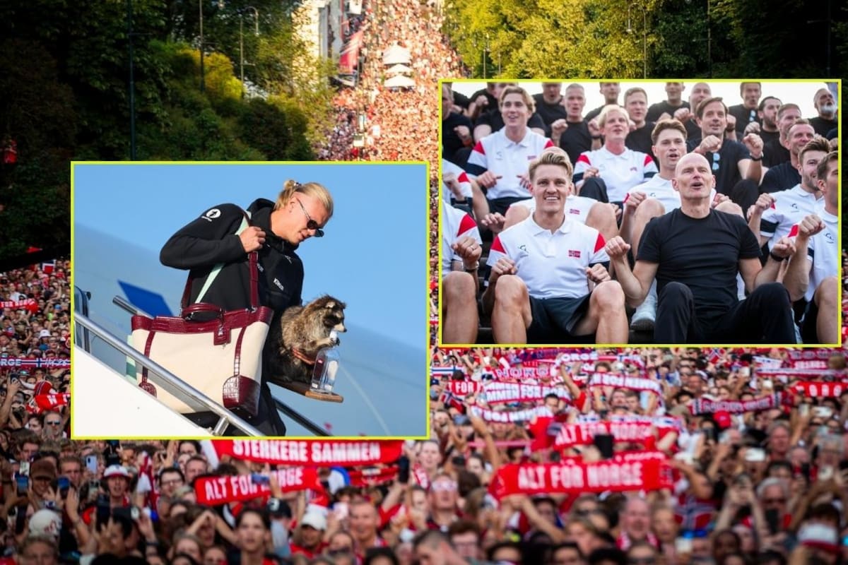 Más de 100 mil aficionados reciben a Noruega con un “remo vikingo” masivo tras su eliminación del Mundial 2026