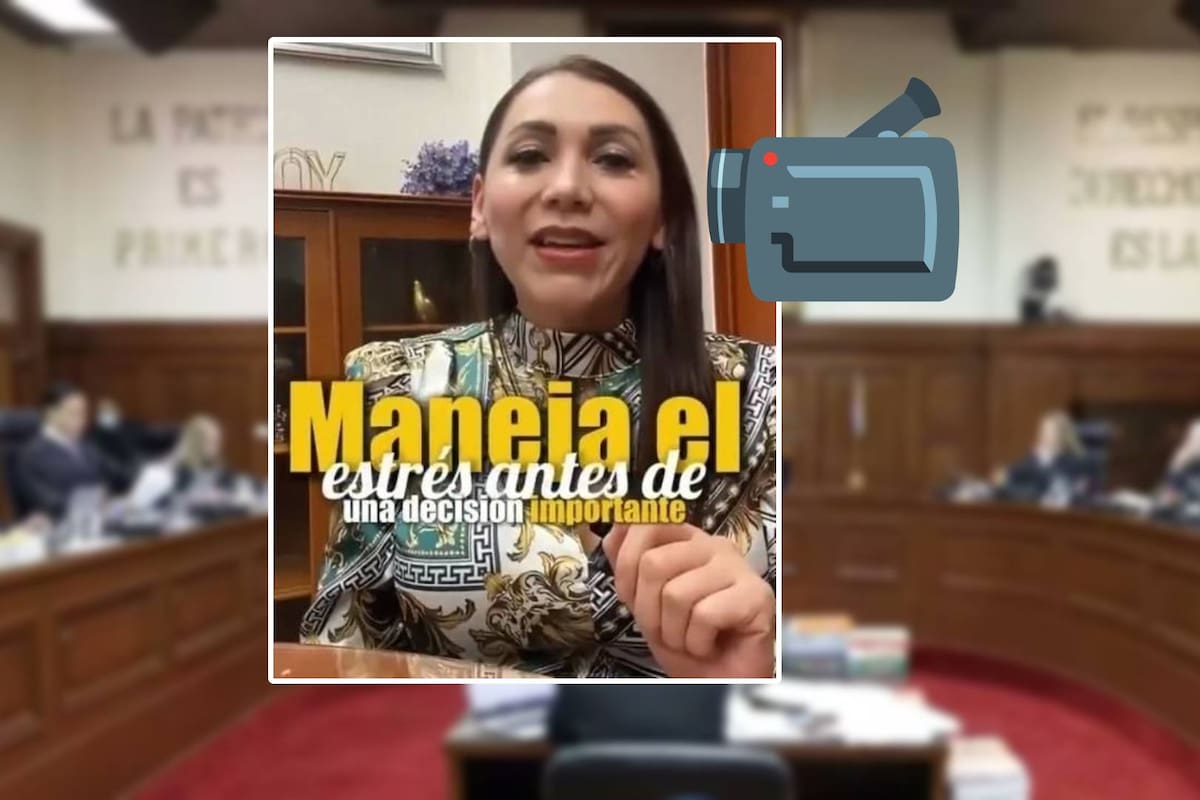 Grababa en la SCJN videos de ‘coaching’ hasta que fue exhibida y llamada “la influencer de la Corte”; presenta su renuncia al ministro Hugo Aguilar
