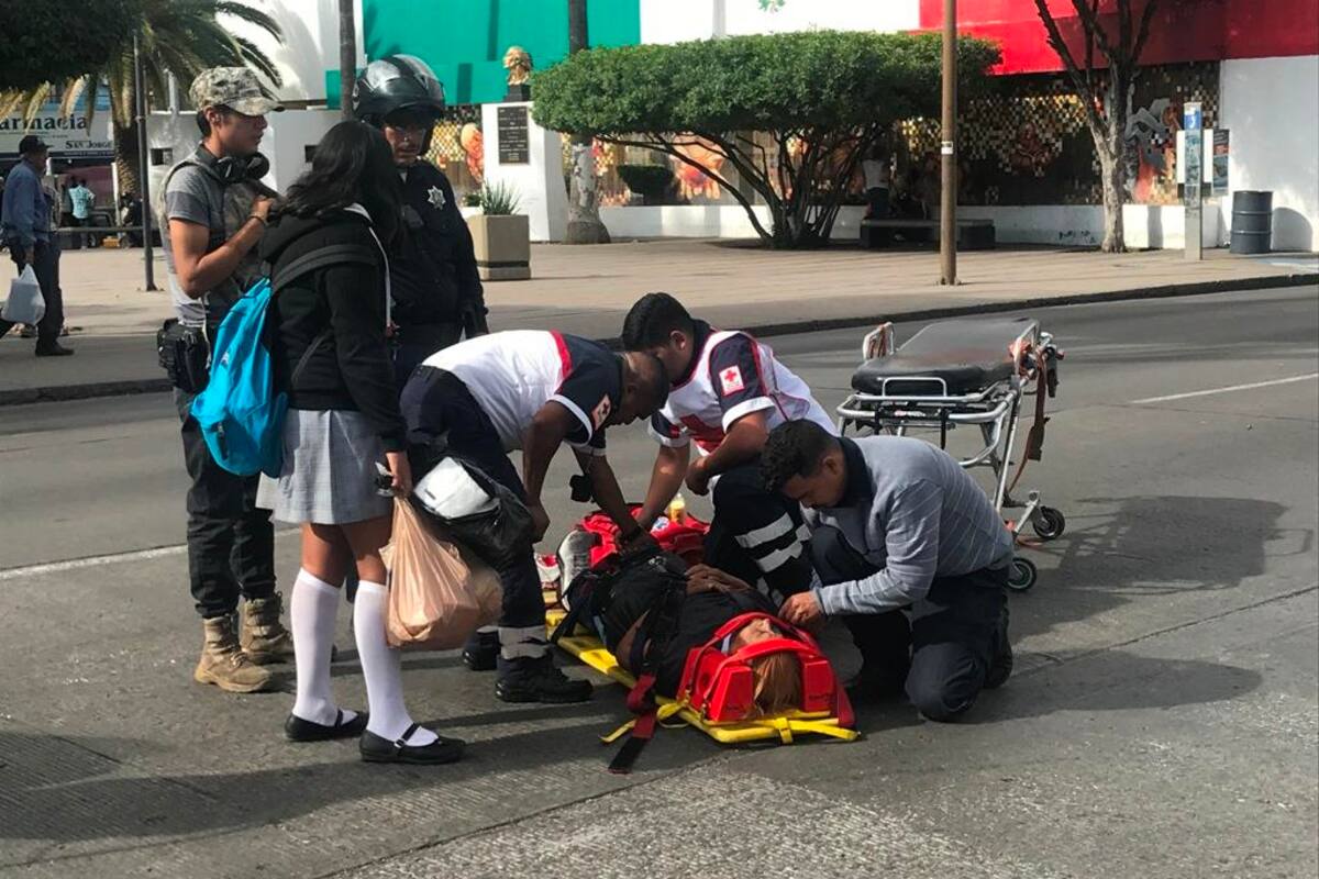 Atropellan a mujer de 70 años de edad