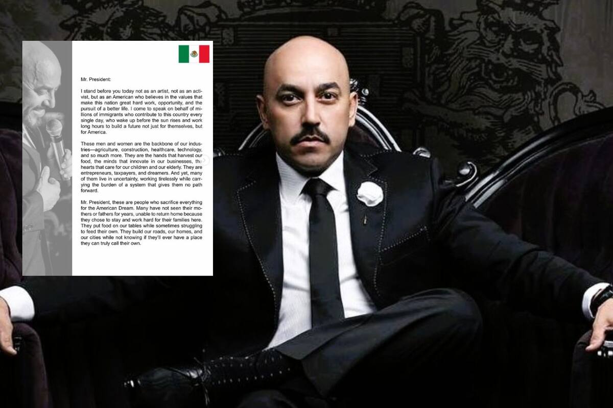 Lupillo Rivera envía carta a Trump en apoyo a inmigrantes