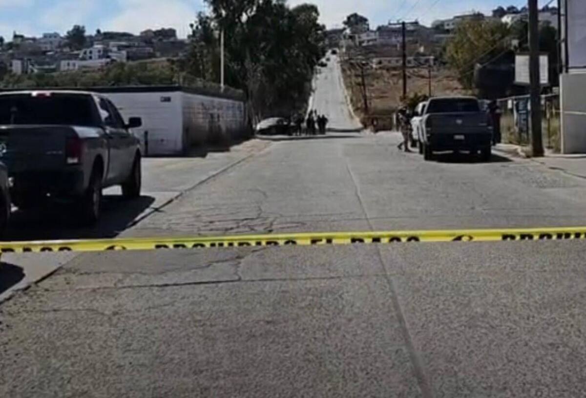 El doble homicidio se registró alrededor de las 14:00 horas de este martes.