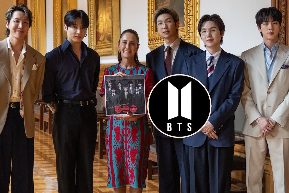 ¿Gratis en el Zócalo? Sheinbaum recibió a BTS y lanzó inesperada propuesta al grupo de K-Pop para 2027
