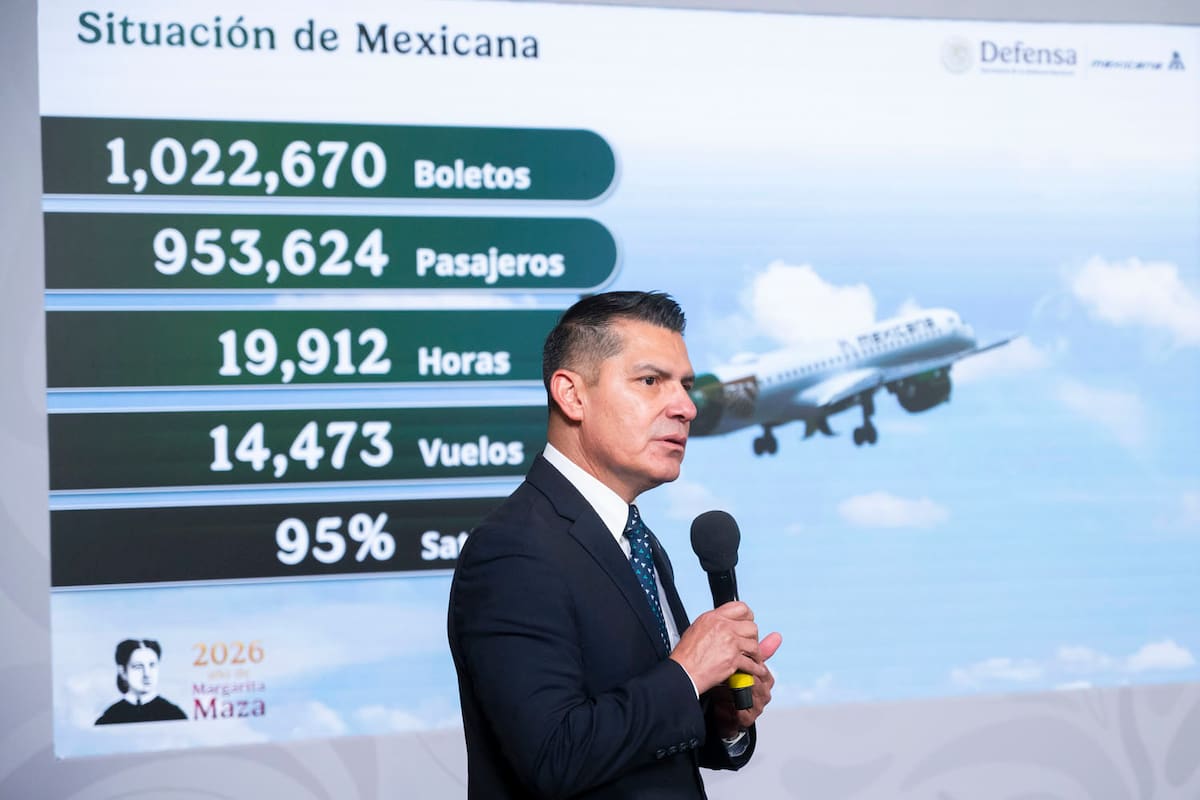 Mexicana de Aviación acelera expansión rumbo al Mundial 2026: aumentará vuelos en 35%, abrirá rutas desde el AIFA y ampliará su flota hasta 20 aeronaves para atender la demanda turística y nacional
