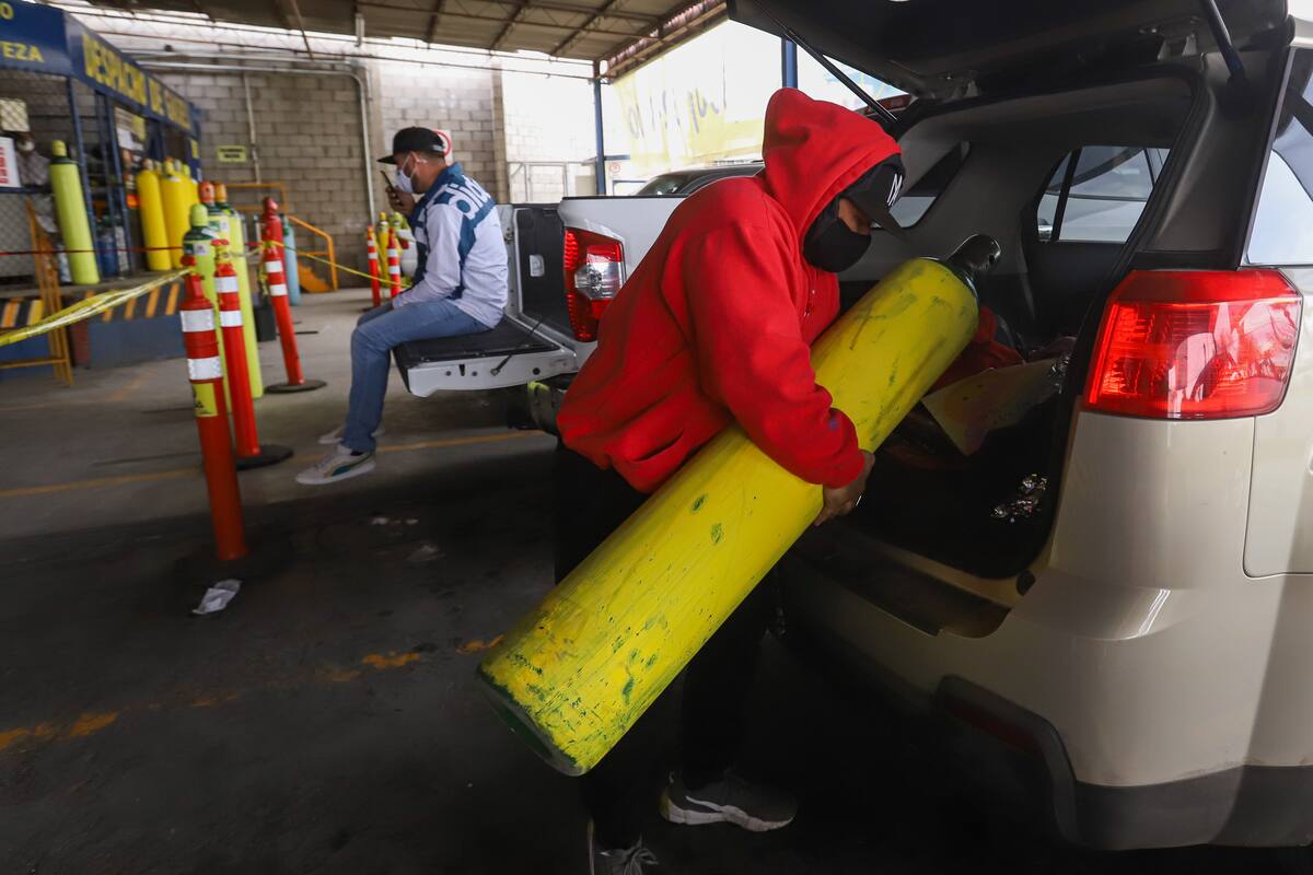 Crece 300% demanda de oxígeno por casos Covid