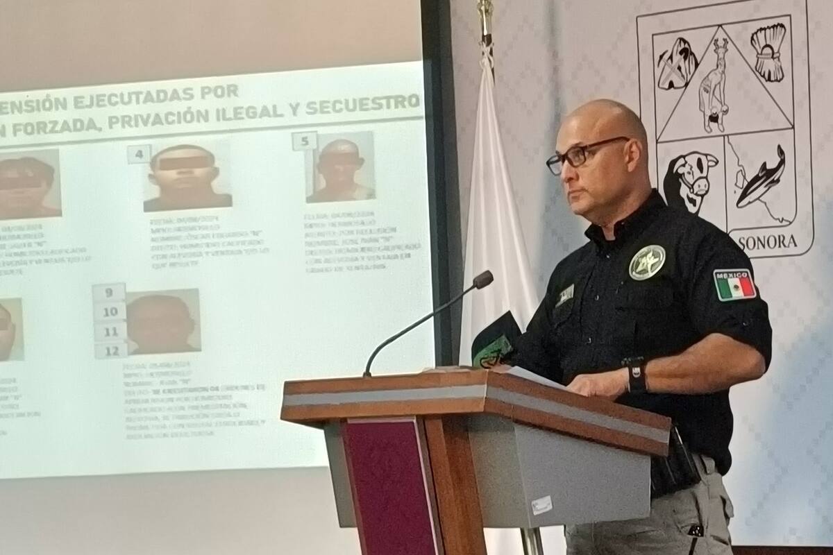 Operativos coordinados en Sonora resultan en detención de homicida y 120 personas más