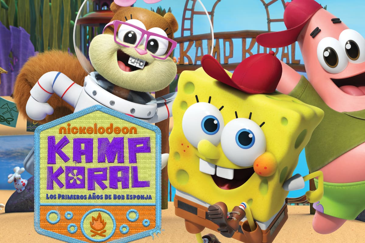 ¿Están listos, chicos?. Bob Esponja llega con “Kamp Koral” a plataformas de streaming