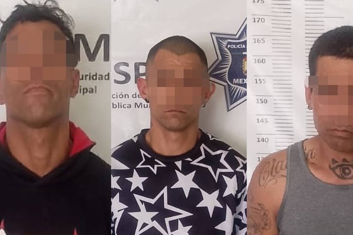 Caen tres por asalto en González Ortega; huían en un carro “chocolate”