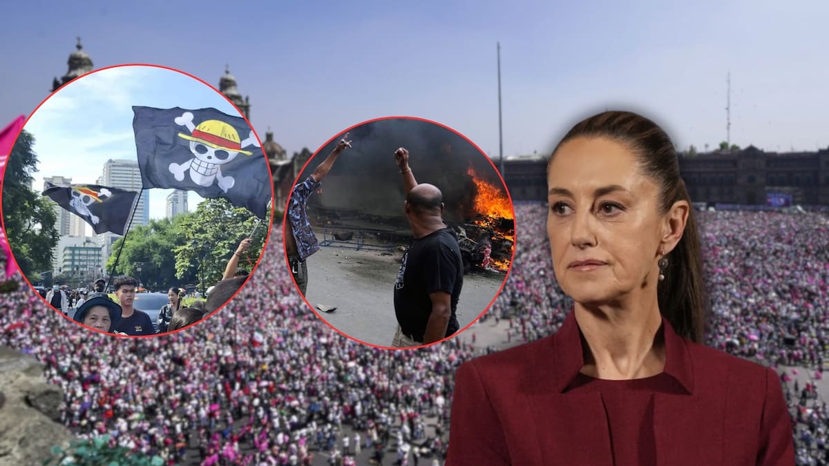 Un día para la marcha: la Generación Z llega a México entre demandas legítimas y acusaciones de operación política. (AP, Wikimedia Commons, Canva)