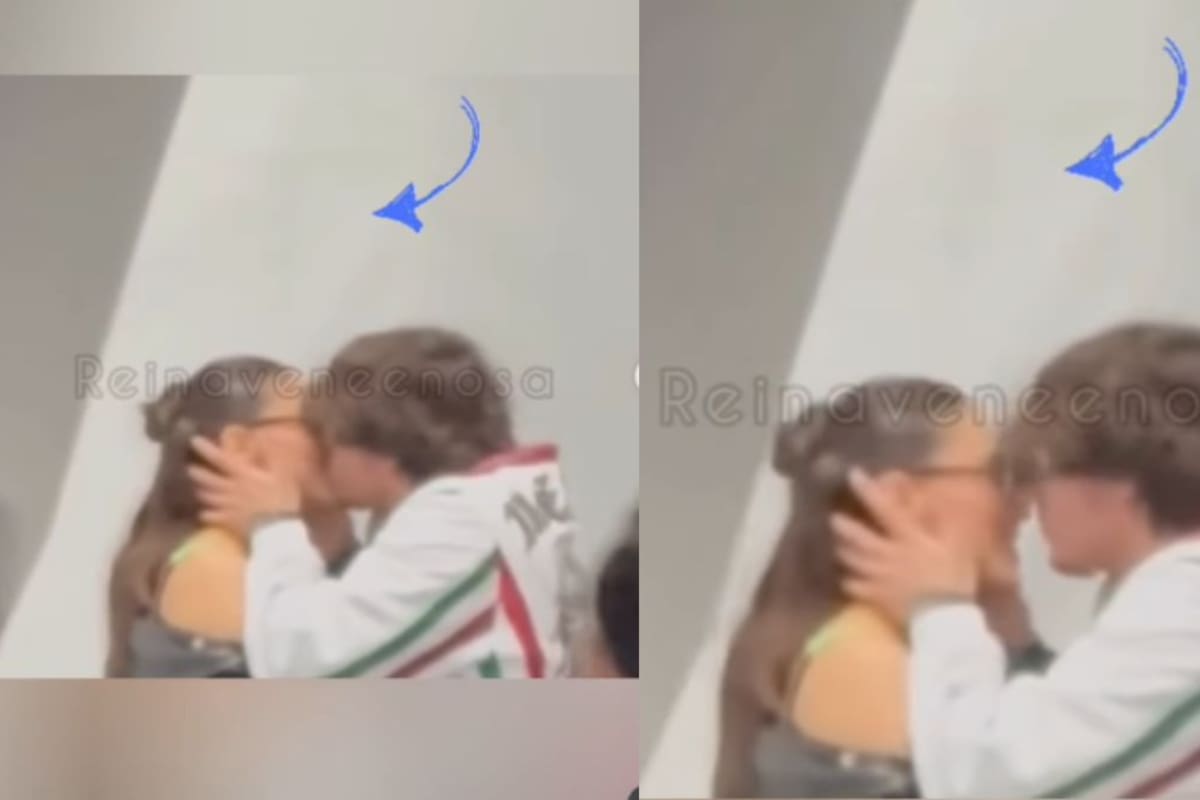 Captan a Samadhi Zendejas y Gabito Ballesteros dándose un beso; el video aviva rumores de romance