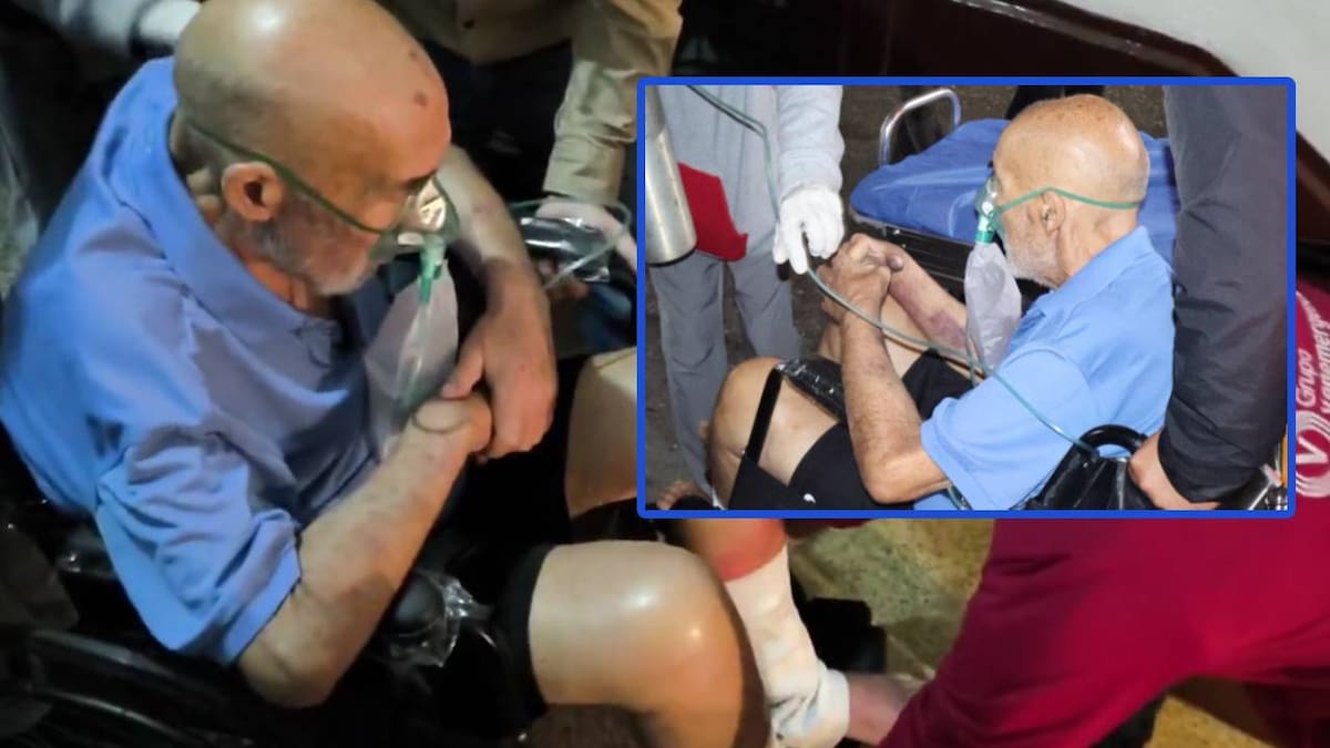 Venezuela: José Breijo de 73 años, es un preso político fue excarcelado para cumplir arresto domiciliario luego de permanecer tras las rejas durante dos años, pero al llegar su casa la encontró invadida por un funcionario policial; pese a que la pudo recuperar tuvo que ser trasladado de urgencia a recibir atención médica