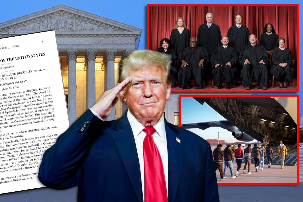 Trump obtiene PERMISO de la Suprema Corte de EEUU para reanudar deportaciones express a países ajenos al origen de migrantes