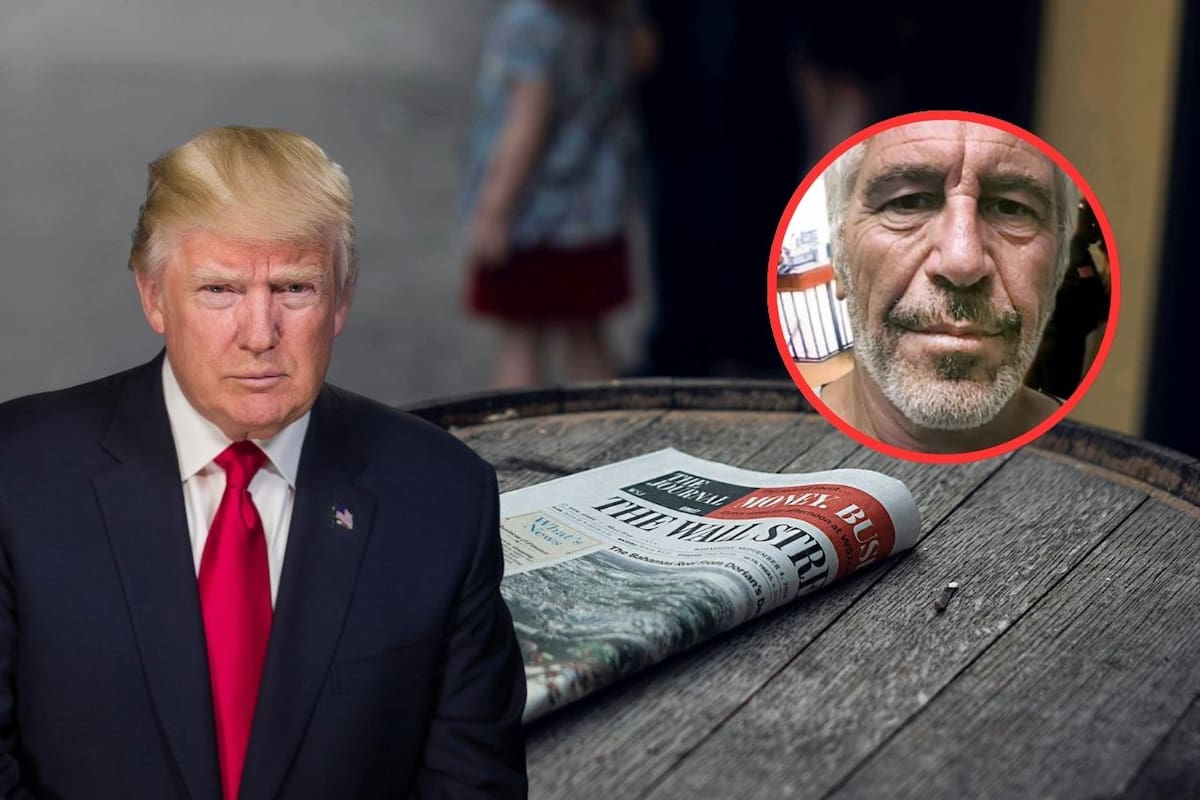 Donald Trump demandó a The Wall Street Journal, News Corp y Rupert Murdoch por publicar una carta que presuntamente envió a Jeffrey Epstein. Fotos: Unsplash