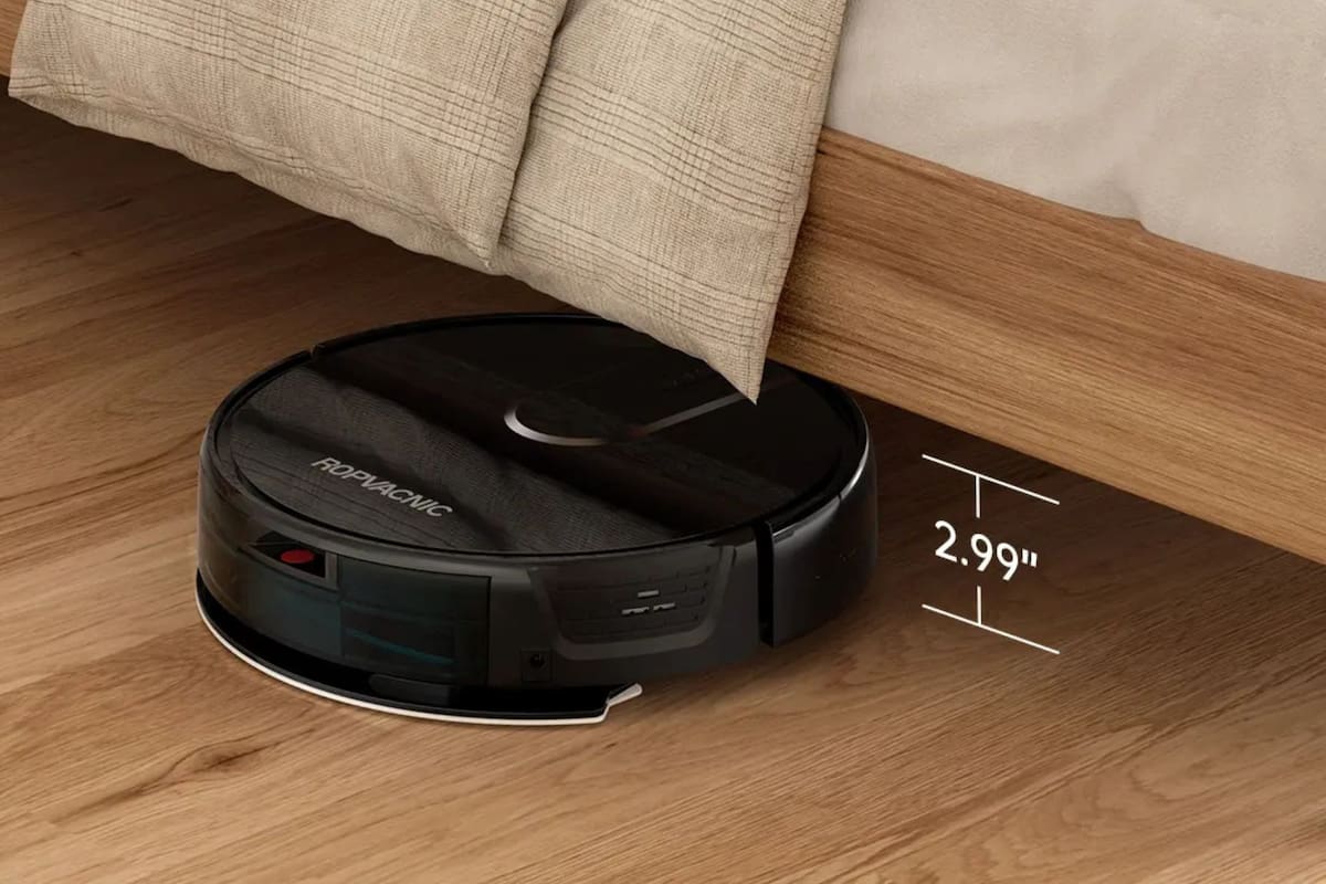 La aspiradora robot Ropvacnic S1 baja a $1,800 MXN en Mercado Libre tras un descuento del 48% y se posiciona como la opción ideal para limpiar pelo de mascotas