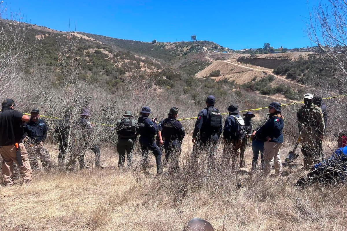 Localizan fosa clandestina con dos cuerpos en El Sauzal
