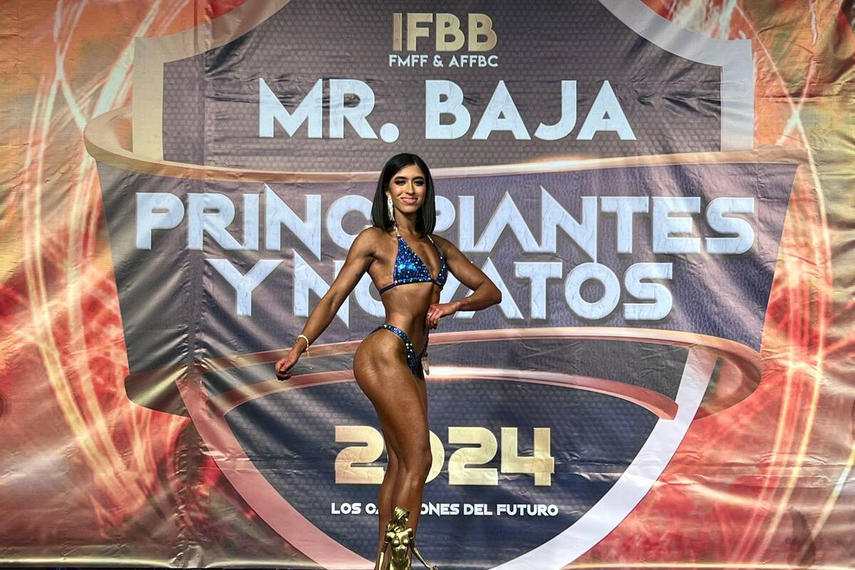 Garcia y Tamai brillaron arriba de la tarima en el Mr. Baja Principiantes y Novatos 2024
