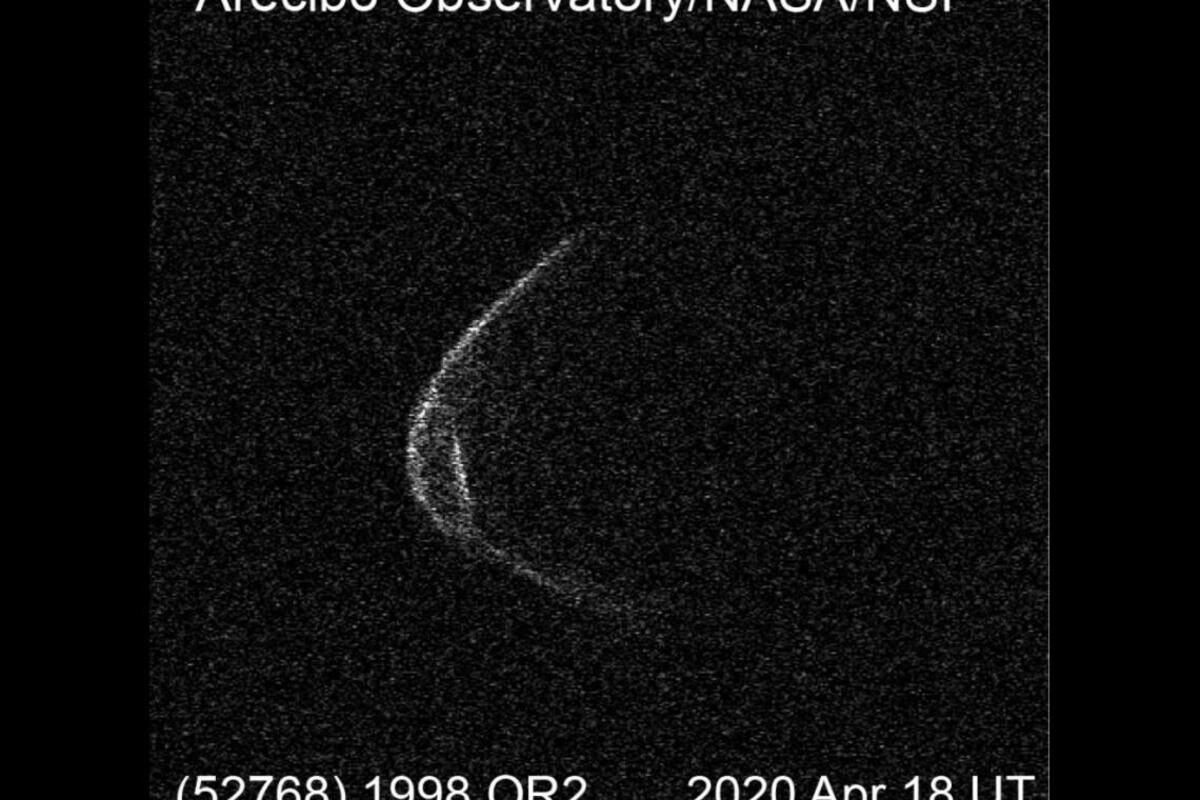 Asteroide que parece usar cubrebocas pasará cerca de la Tierra la próxima semana