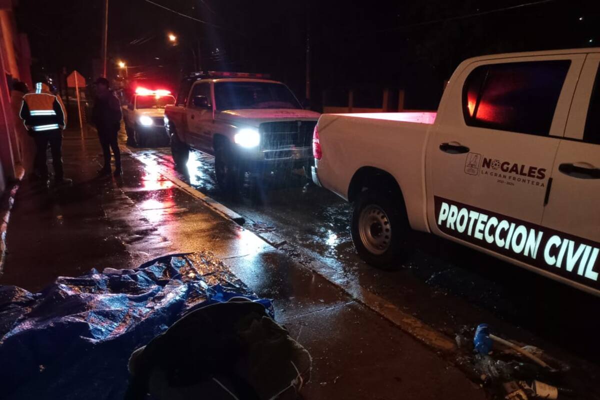 Frío en Sonora: Rescata Protección Civil a personas en situación de calle en Nogales