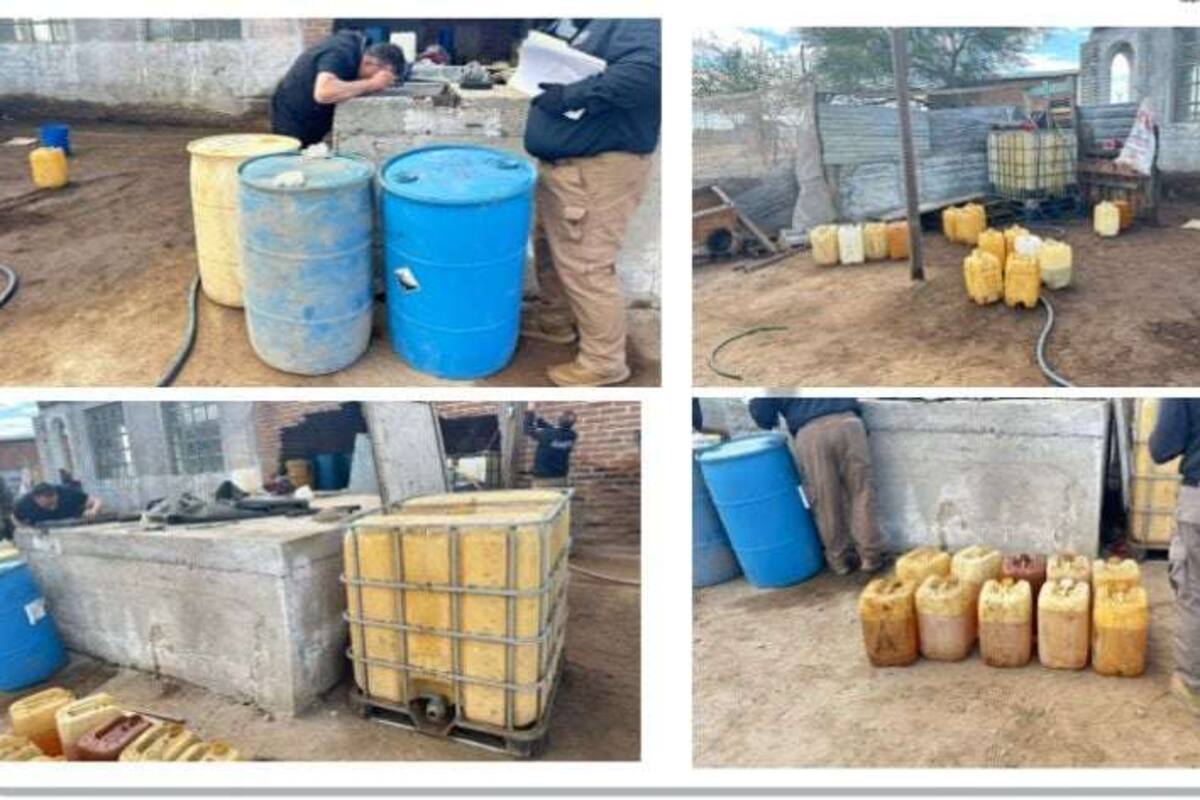 Detienen a presuntos miembros del Cártel de Santa Rosa de Lima con posesión de más de 430 mil litros de huachicol