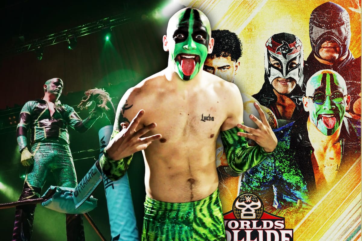 WWE vs AAA: ¿Quién es Mr. Iguana? La estrella sinaloense que debutará en Worlds Collide