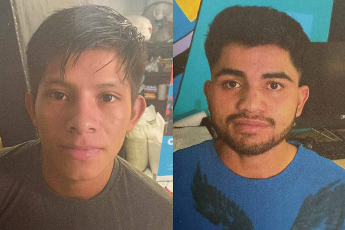 Buscan a Eulises de Jesús López López y Elvis Estuardo Pinto Soto