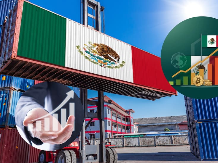 México registra récord histórico en exportaciones con crecimiento de 14.2% en octubre, superávit comercial de 606.1 millones de dólares