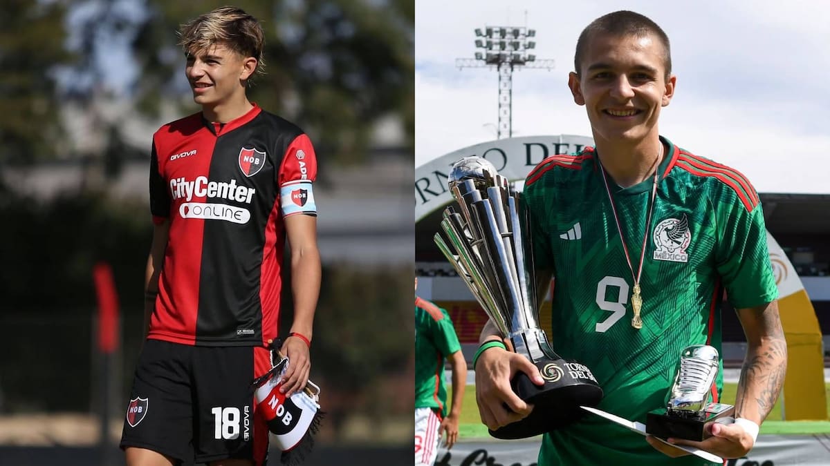 Thiago Gigena. (Fotos: @newellsjuvenil)