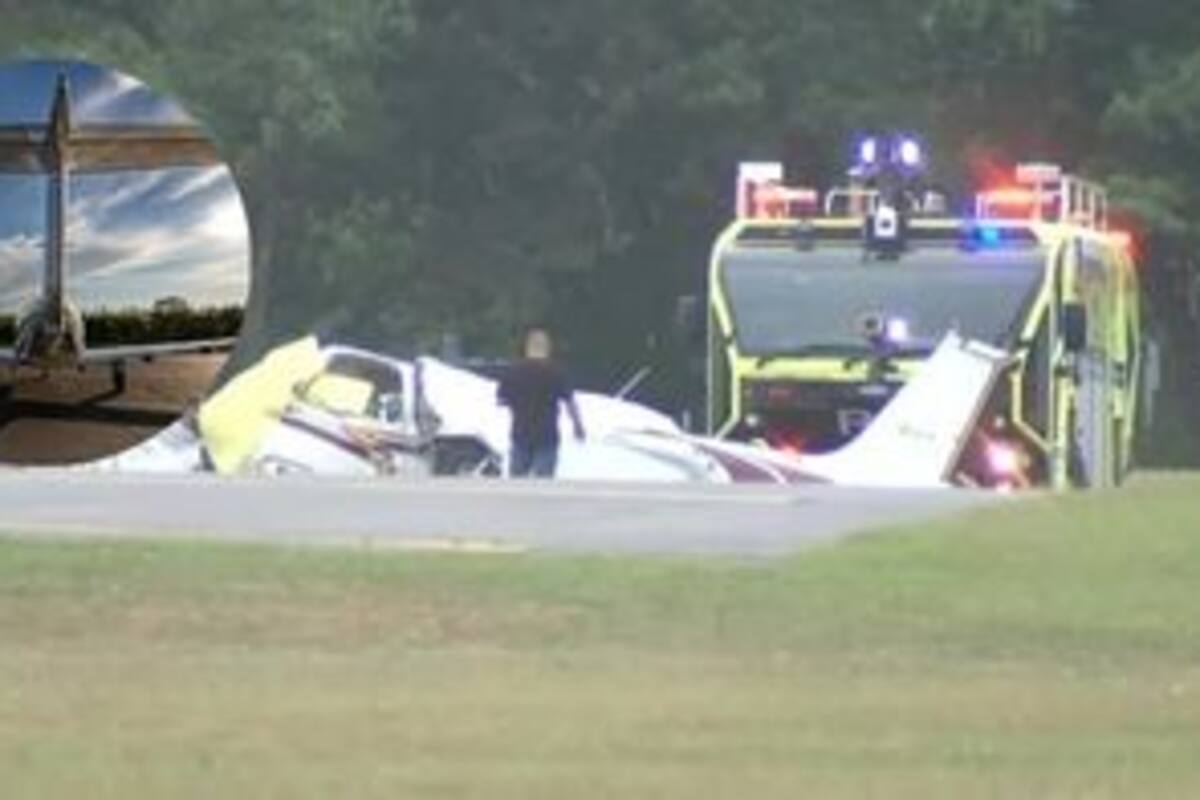 Dos muertos luego de estrellarse una avioneta en aeropuerto de Nueva York