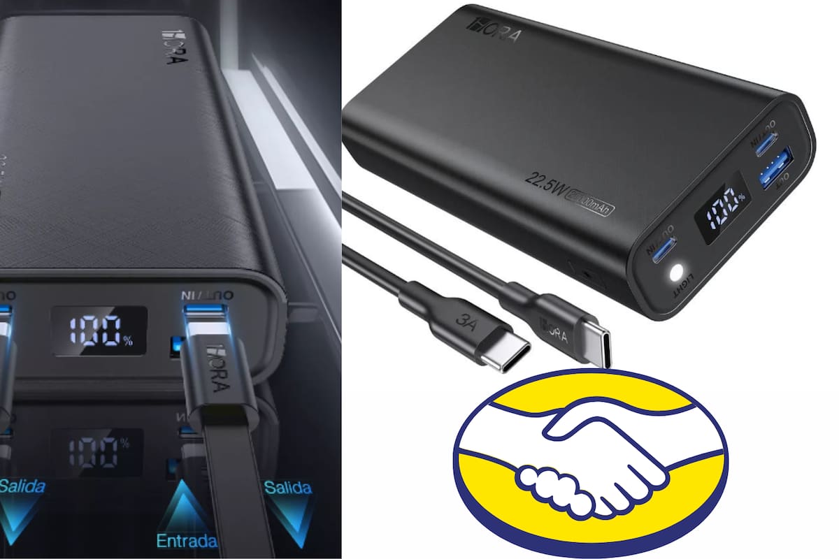 ¡Gran oferta! Batería portátil 20,000mAh con carga rápida a solo $359 en Mercado Libre