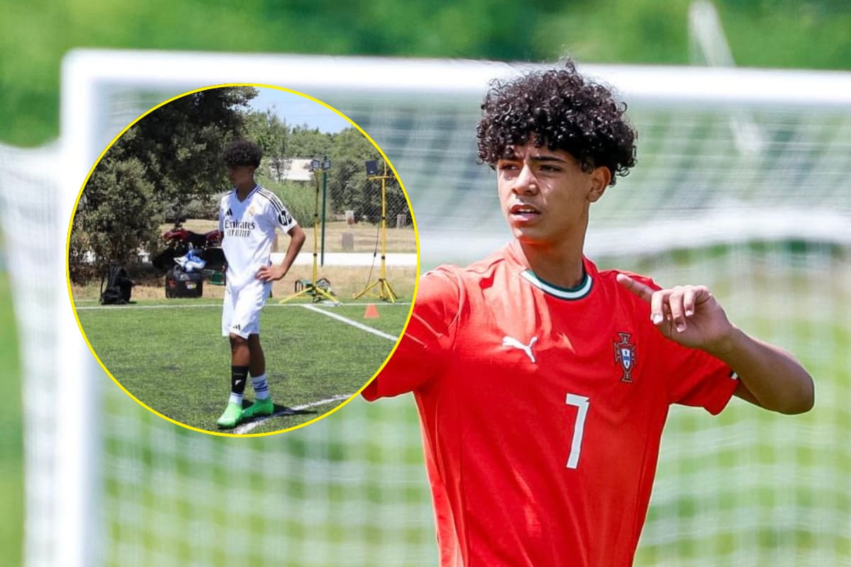 ¿Por qué Cristiano Ronaldo Jr. entrenó con las inferiores del Real Madrid?