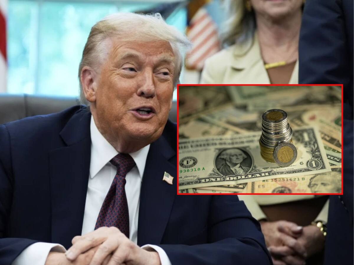 El dólar le gana al peso mexicano. | Crédito: AP/Canva