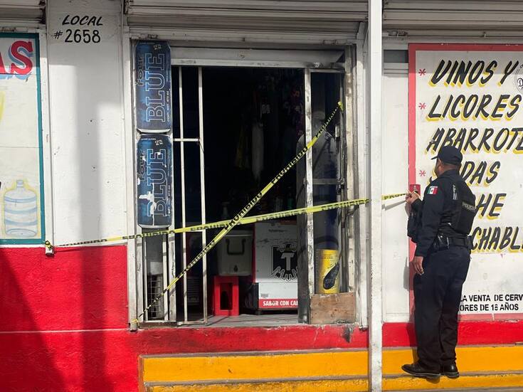 Lazan bomba molotov a supermercado en la colonia Constitución