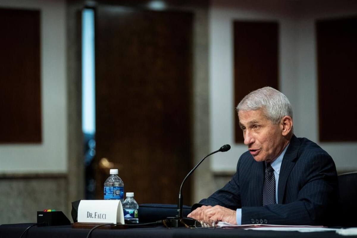 100 mil casos en un día de COVID-19: La temible cifra que EU podría alcanzar, según Anthony Fauci