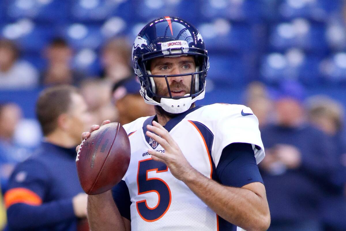 Broncos de Denver le dan las gracias a Joe Flacco tras fallar pruebas físicas