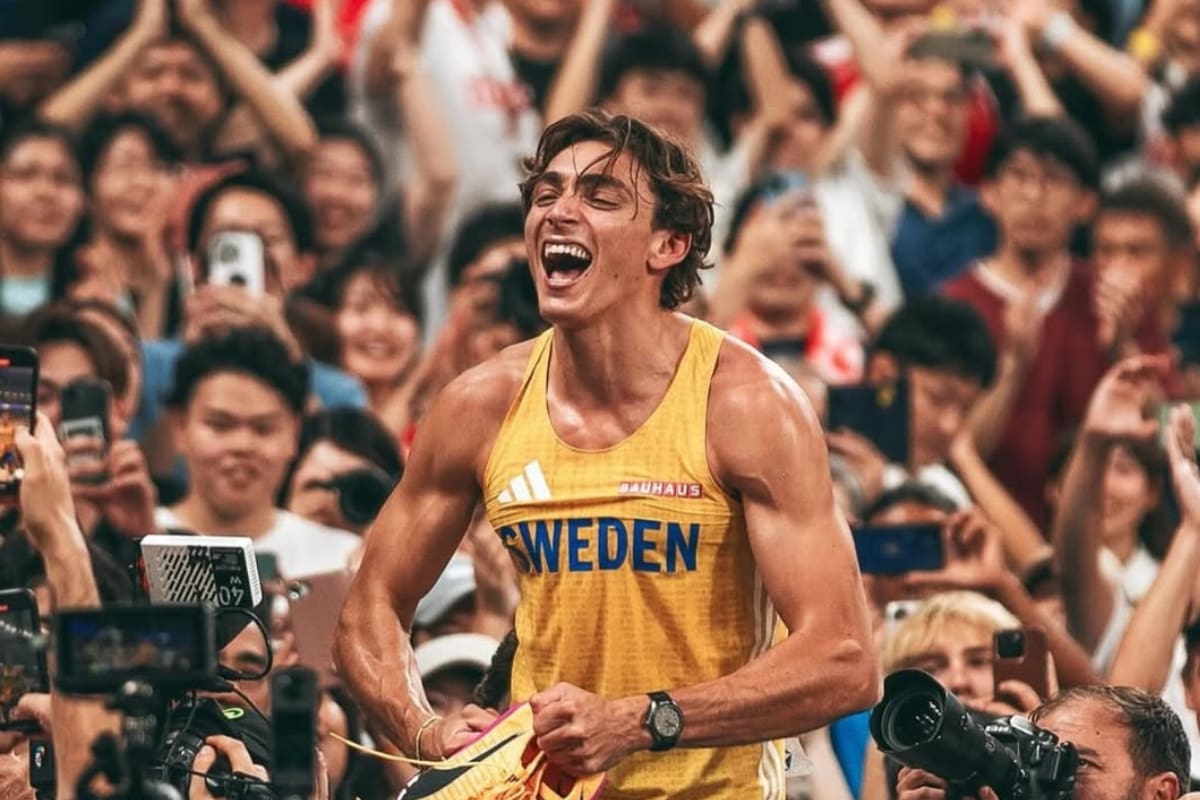 ¡Logra la imposible! Armand Duplantis consigue romper el récord mundial de salto con garrocha por decimocuarta vez