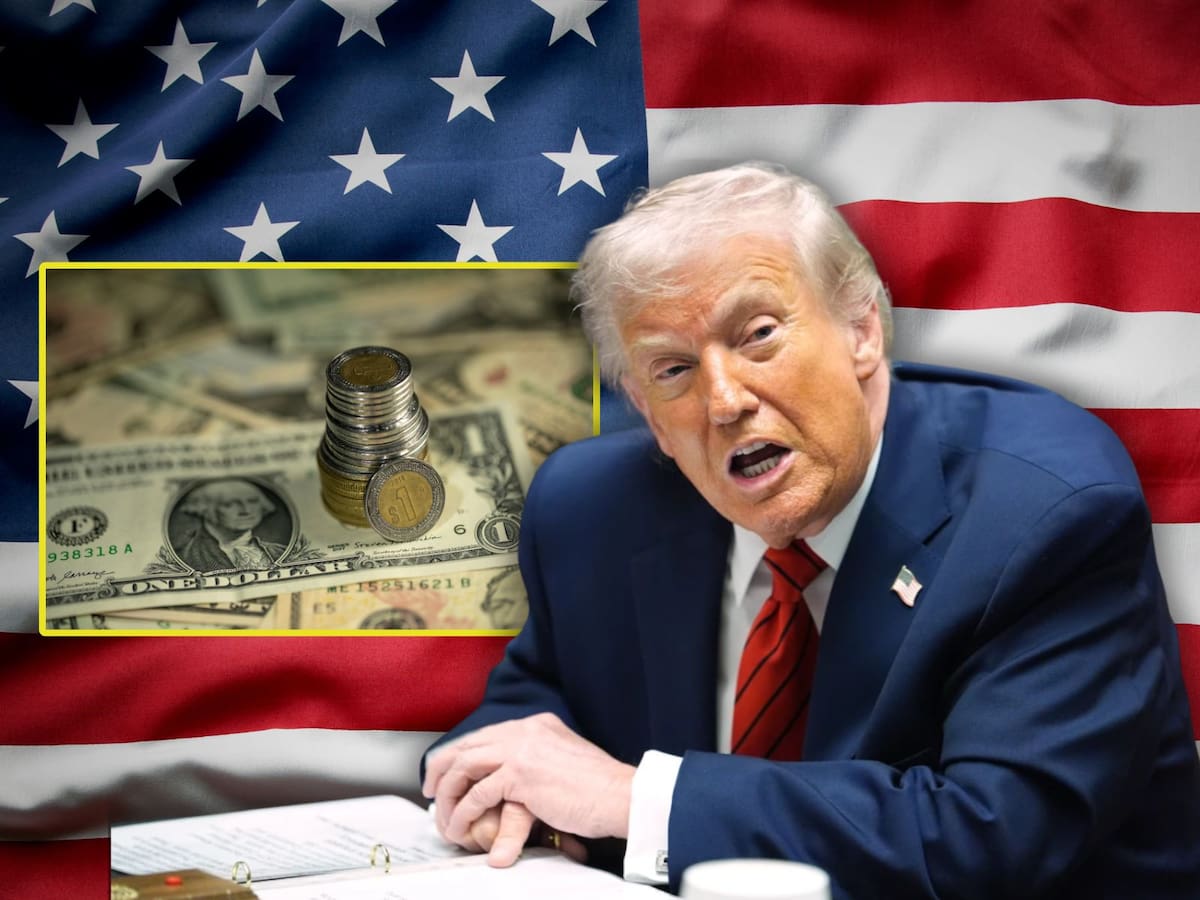 Dólar vs Peso mexicano: ¿En cuánto cotiza el tipo de cambio hoy? | Crédito: AP/Canva