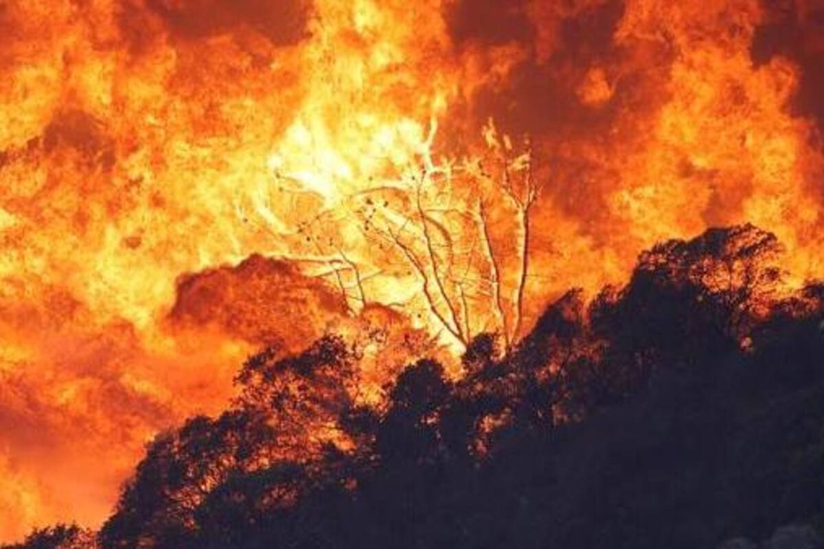Evacuan un hospital por nuevo incendio forestal en Napa, California