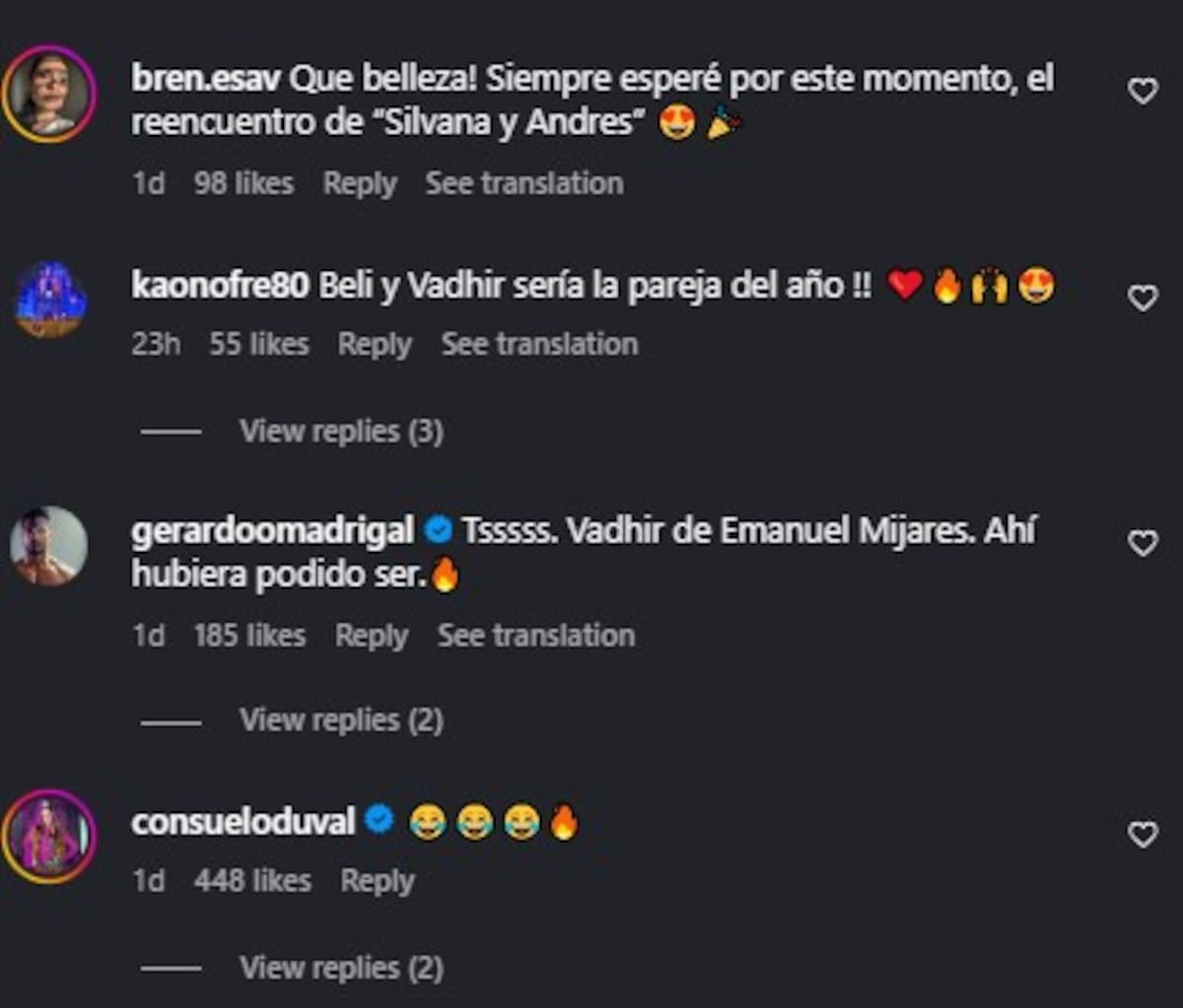 Fans piden una relación entre Belinda y Vadhir Derbez / Instagram @vadhird