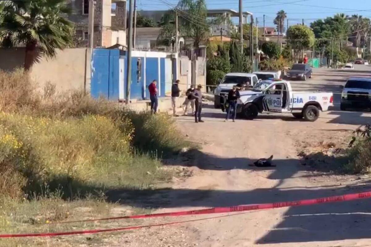 Ejecutan a uno en Rosarito