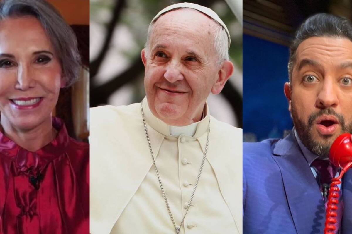 El papa se reunirá con cómicos de todo el mundo, entre ellos Chumel Torres y Florinda Meza