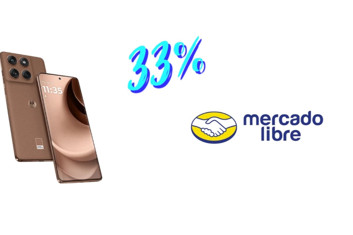 Ofertas en Mercado Libre: Motorola Edge 60 Fusion 5G de 256 GB con 33 % de descuento