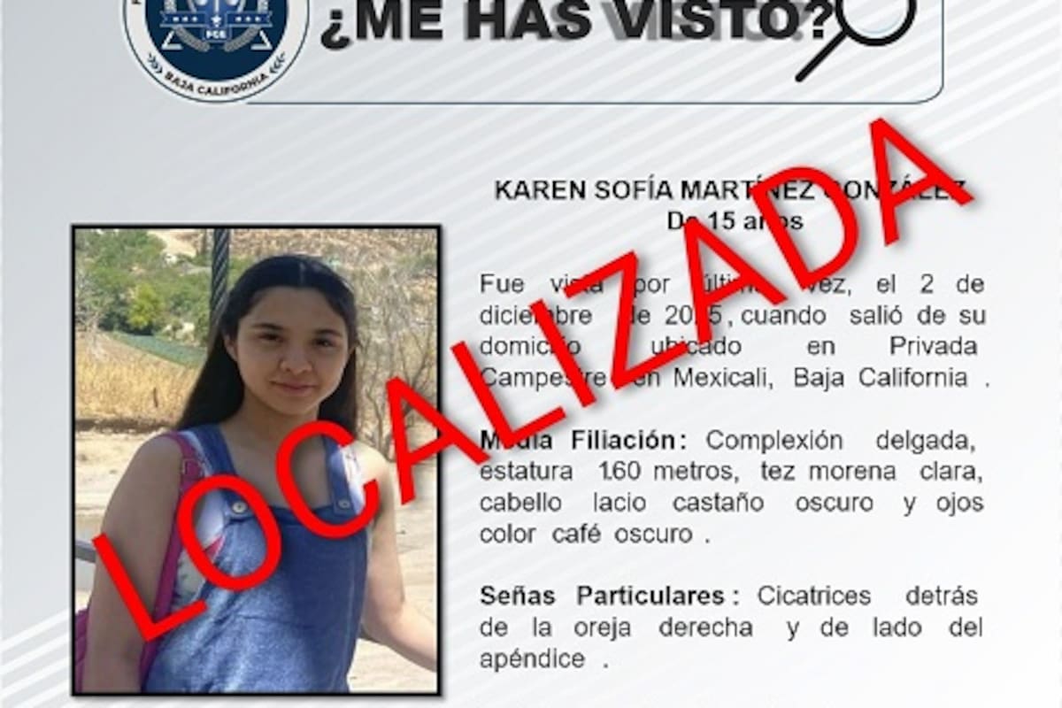 Cancelación de pesquisa de Karen Sofía Martínez González