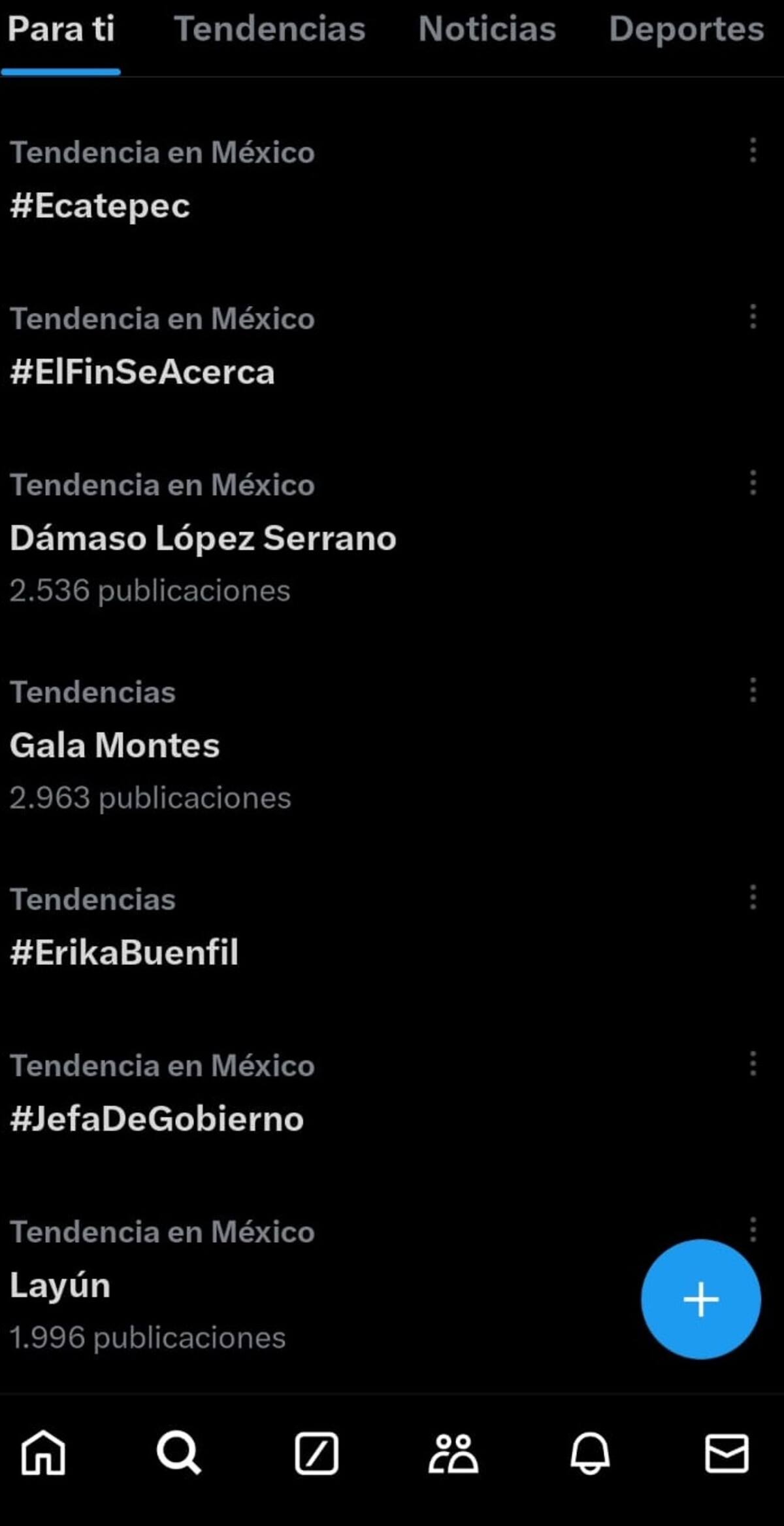 Erika Buenfil es tendencia en X