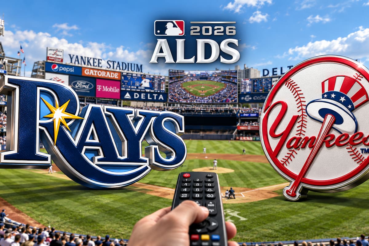 Rays vs Yankees: A qué hora y dónde ver EN VIVO el Juego 3 de la ALDS 2026; Nueva York busca evitar la eliminación
