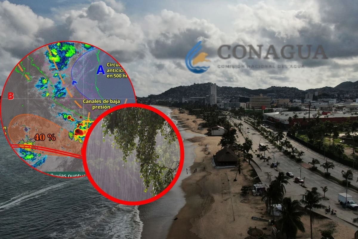 SMN advierte por lluvias puntuales MUY FUERTES en estos estados del País hoy 4 de julio