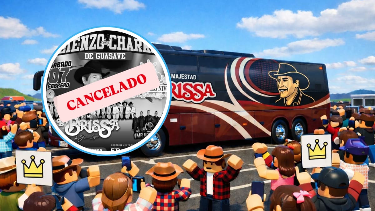 Su Majestad La Brissa “llega” a Roblox para tocar y cancela en Guasave: ¿se empalmaron las fechas?