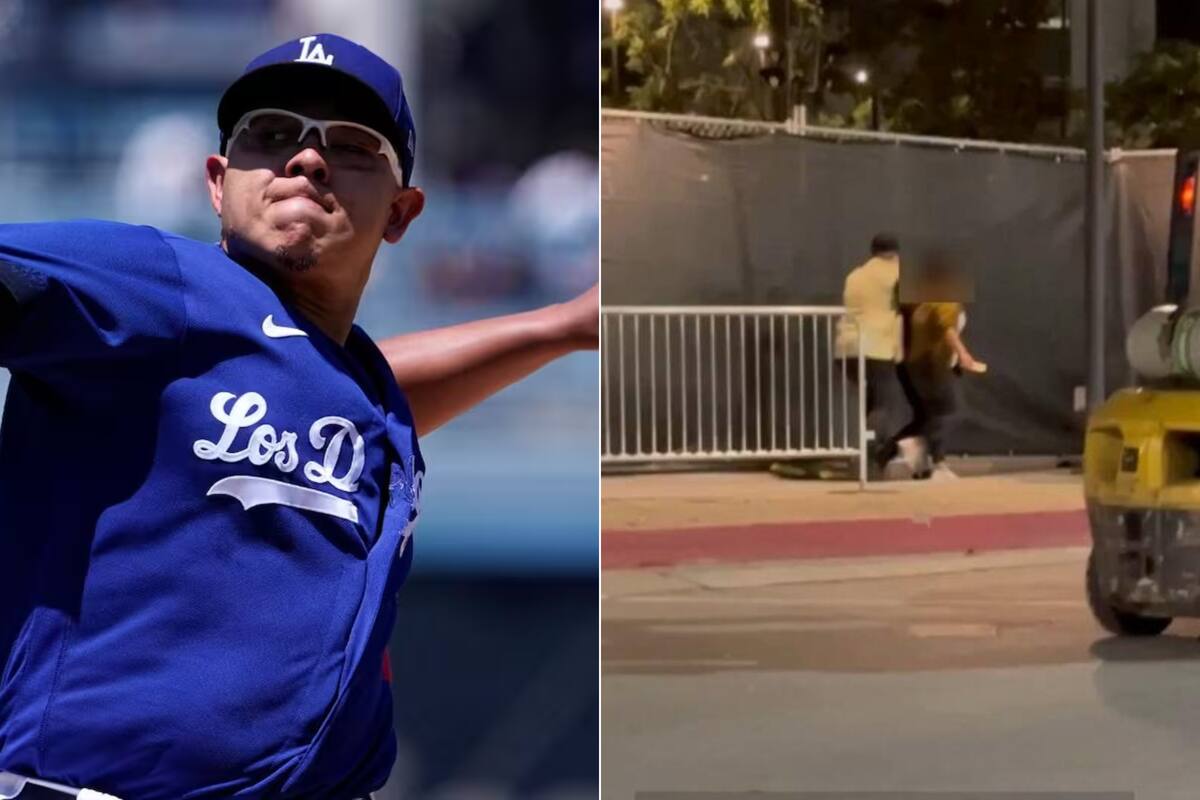 Revelan video de agresión de Julio Urías