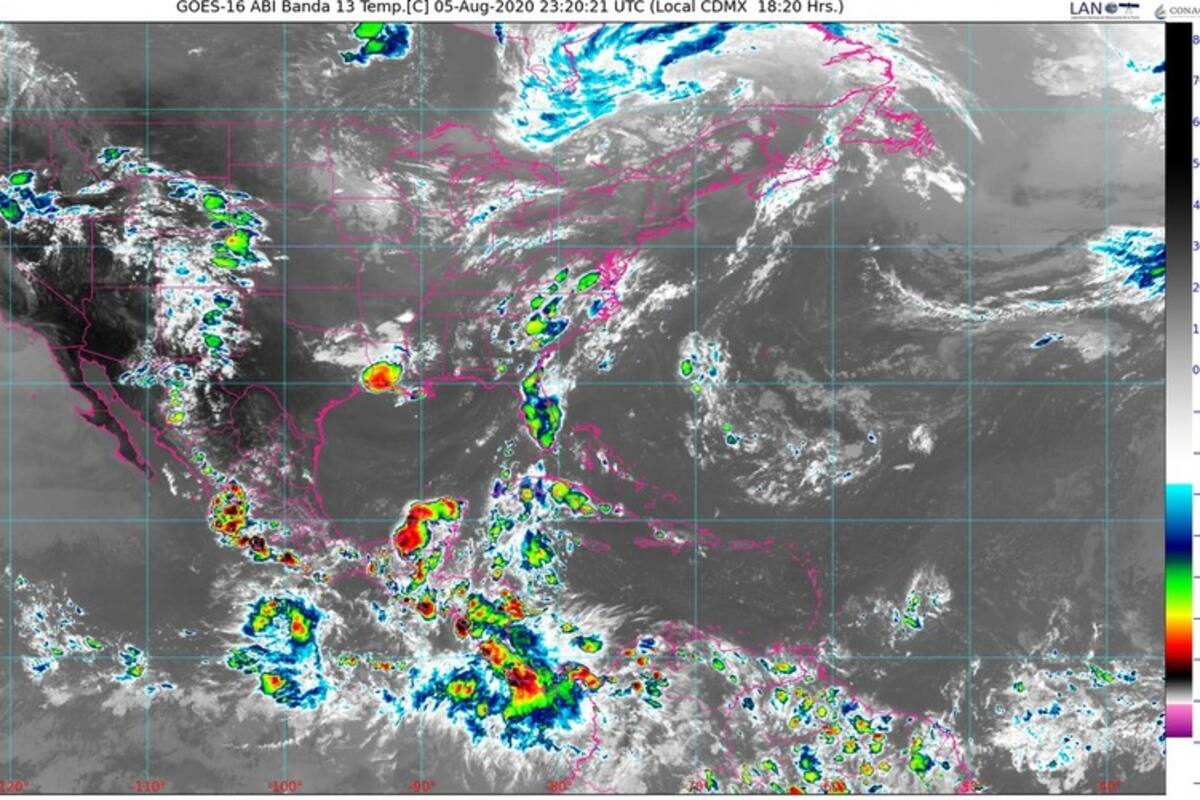Clima: Esta noche se pronostican lluvias intensas para Chiapas