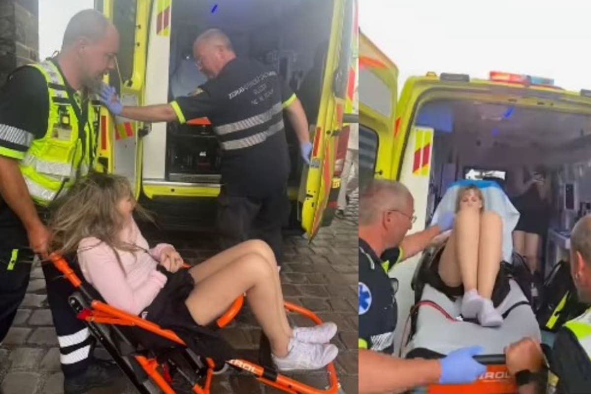 Shanik Berman comparte su aparatoso accidente durante sus vacaciones por Europa: “Ahora pienso menos”
