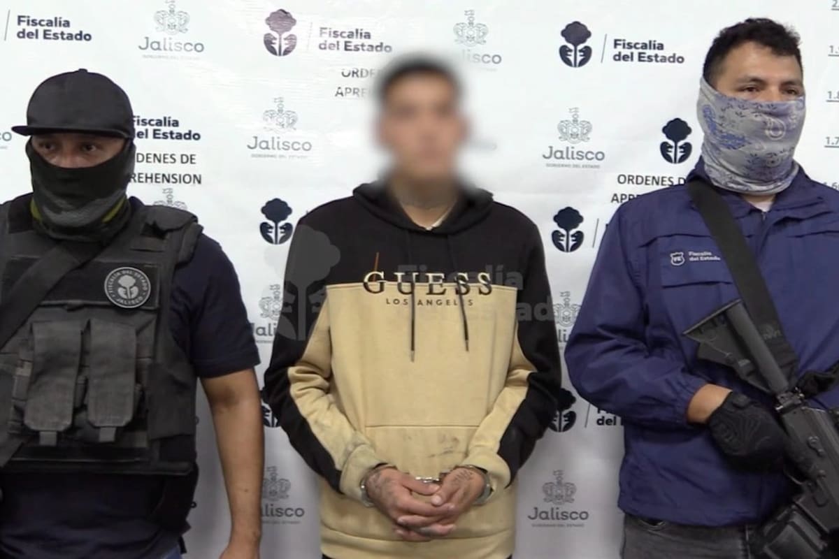 Detienen a Adrián “N” por su presunta participación en la desaparición y muerte de ocho jóvenes de un call center en Guadalajara